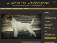 Tablet Screenshot of glefsebo.com
